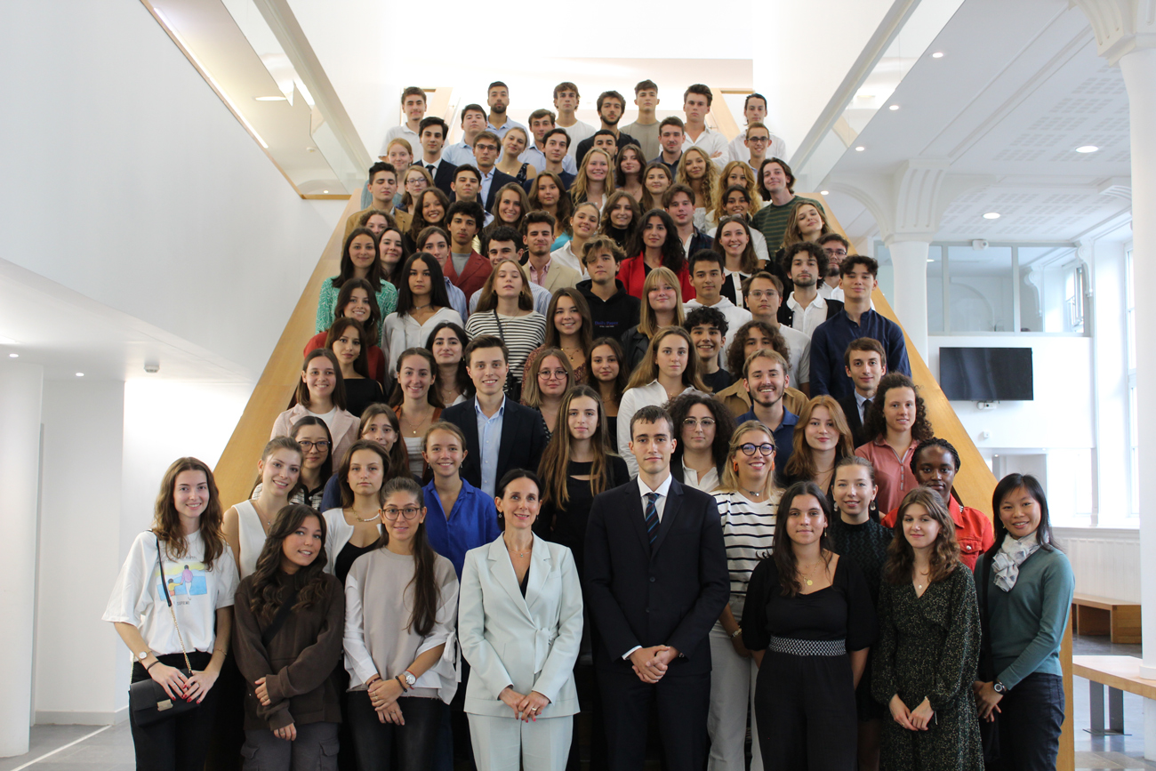 Photo de la promotion 2022-2023 du Collège de droit deuxième année