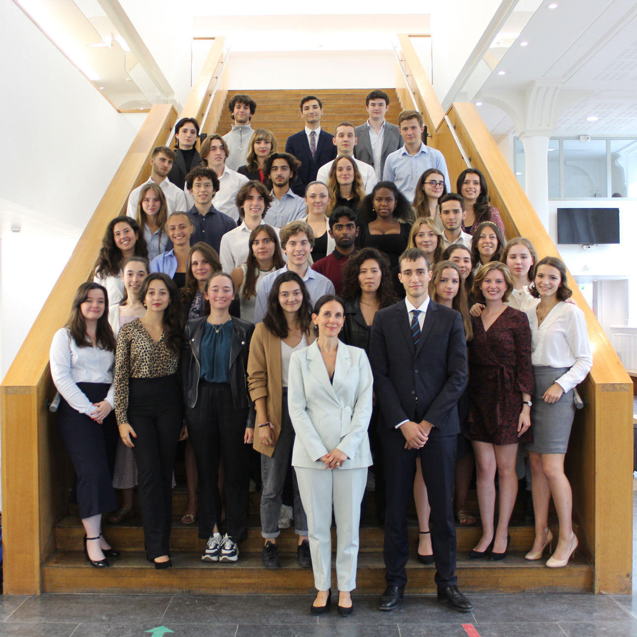 Photo de la promotion 2022-2023 du Collège de droit troisième année