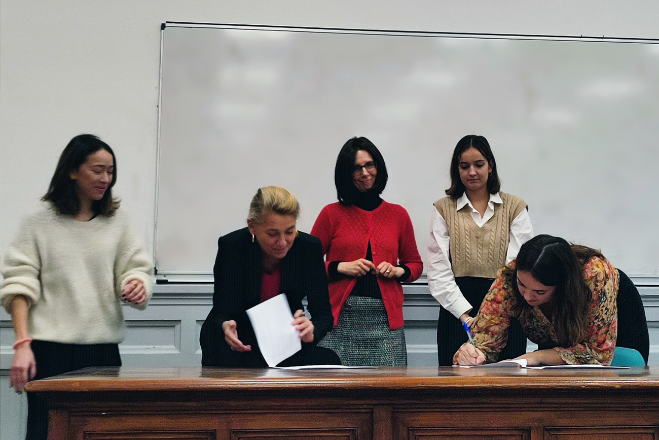 Signature de la convention de partenariat avec Havas Legal and Litigation Signature de la convention de partenariat avec Havas Legal and Litigation