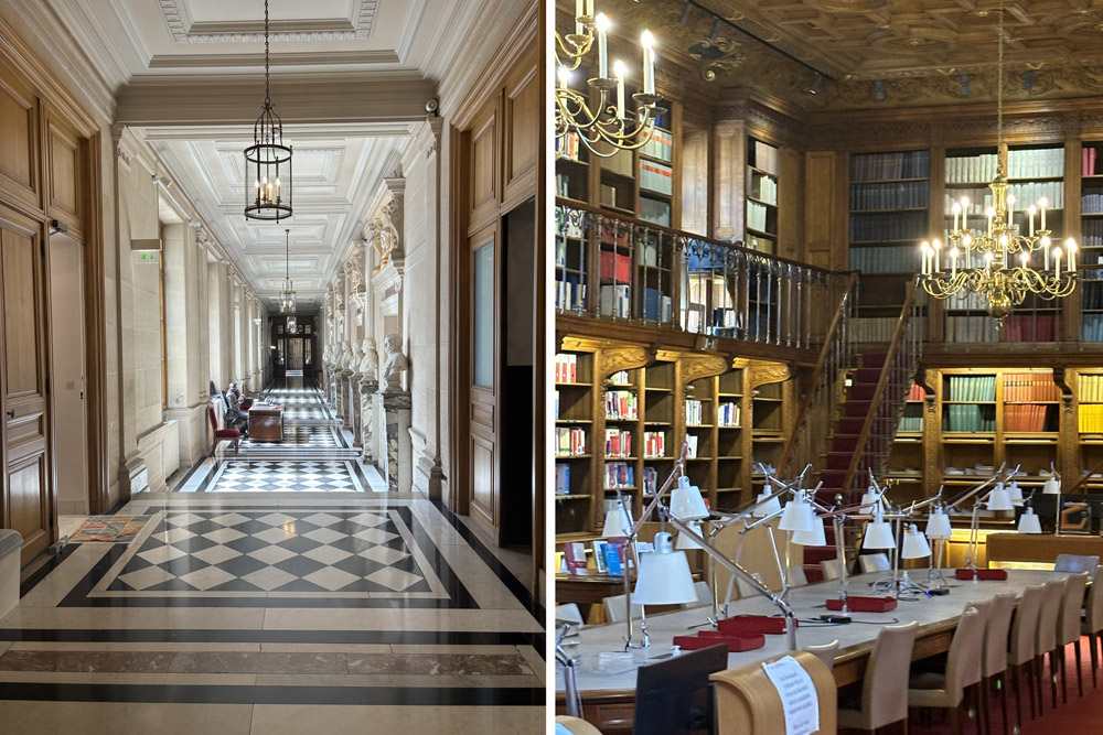 Photo de la visite du 3e groupe des étudiants du Collège de droit à l'ordre des avocats aux conseils Photo de la visite du 3e groupe des étudiants du Collège de droit à l'ordre des avocats aux conseils