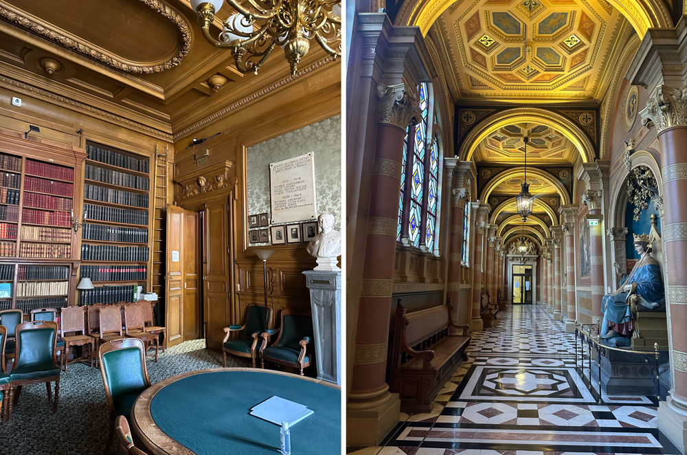 Photo de l avisite des étudiants 2025 du Collège de droit à l'Ordre des avocats aux Conseils Photo de l avisite des étudiants 2025 du Collège de droit à l'Ordre des avocats aux Conseils