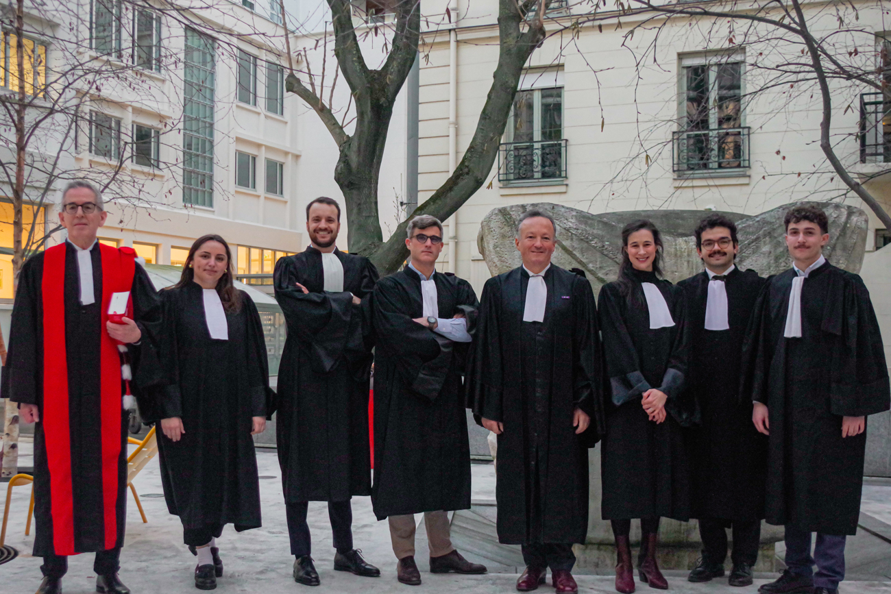Photo de la master class 2025 de l'École de droit
