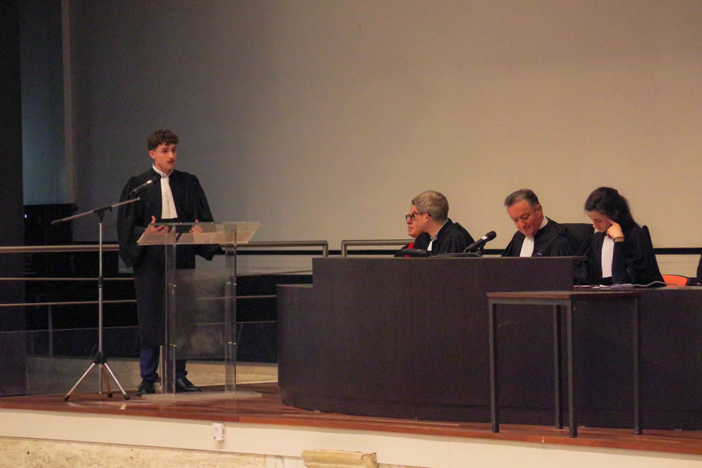 Photo de la master class 2025 de l'École de droit