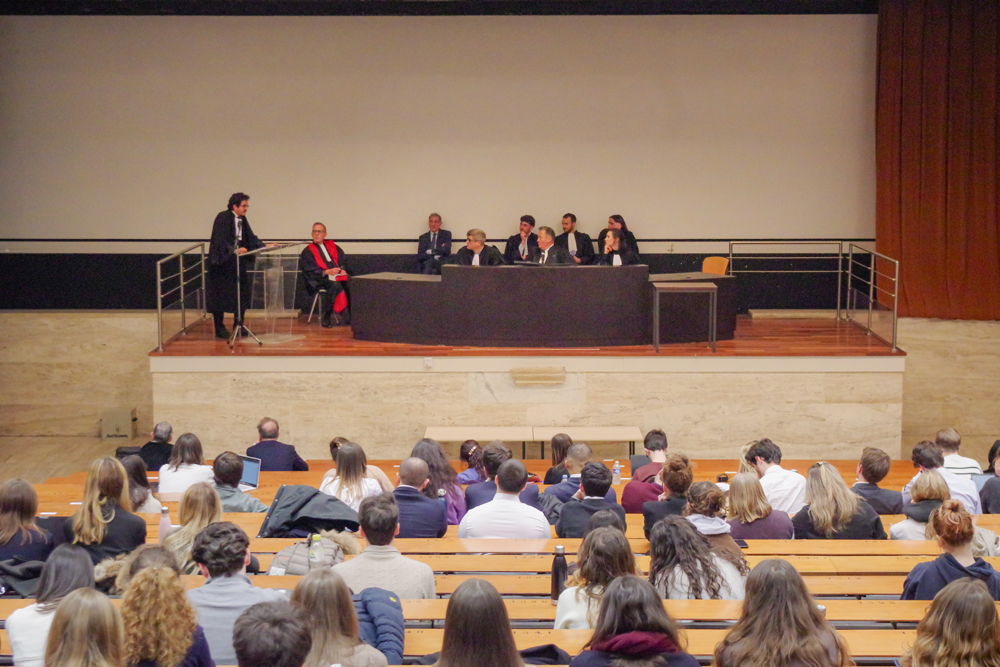 Photo de la master class 2025 de l'École de droit