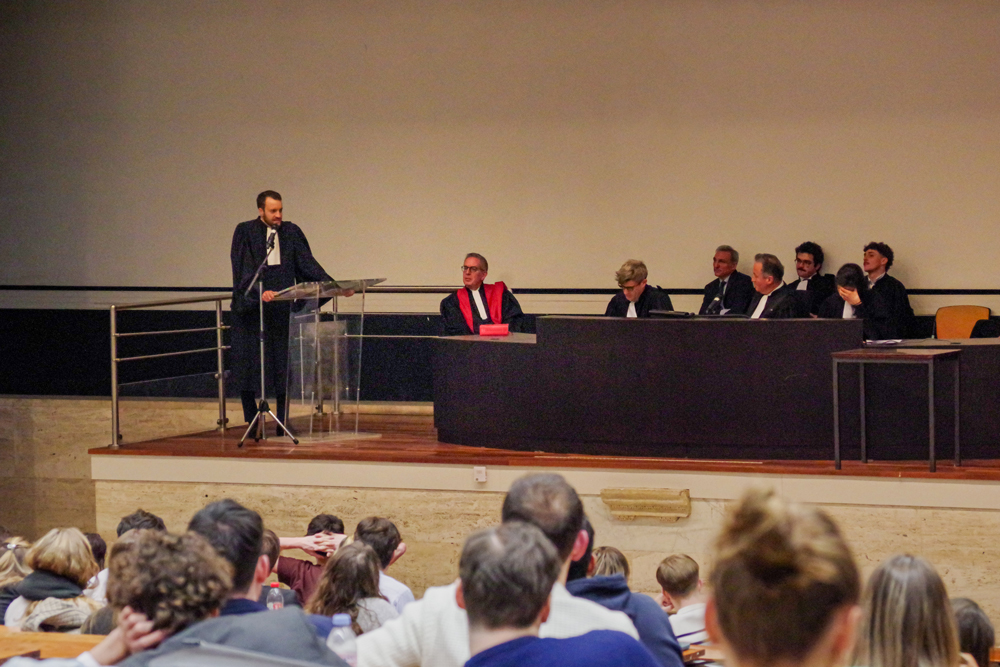 Photo de la master class 2025 de l'École de droit