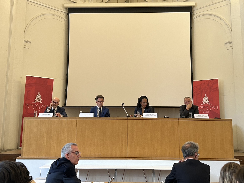 Photo de la table ronde de l'École de droit du 26 mai 2025