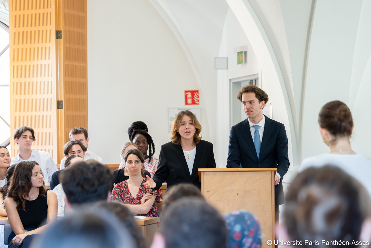 Photo du concours de plaidoyers organisé par le Collège de droit le 23 juin 2025 Photo du concours de plaidoyers organisé par le Collège de droit le 23 juin 2025