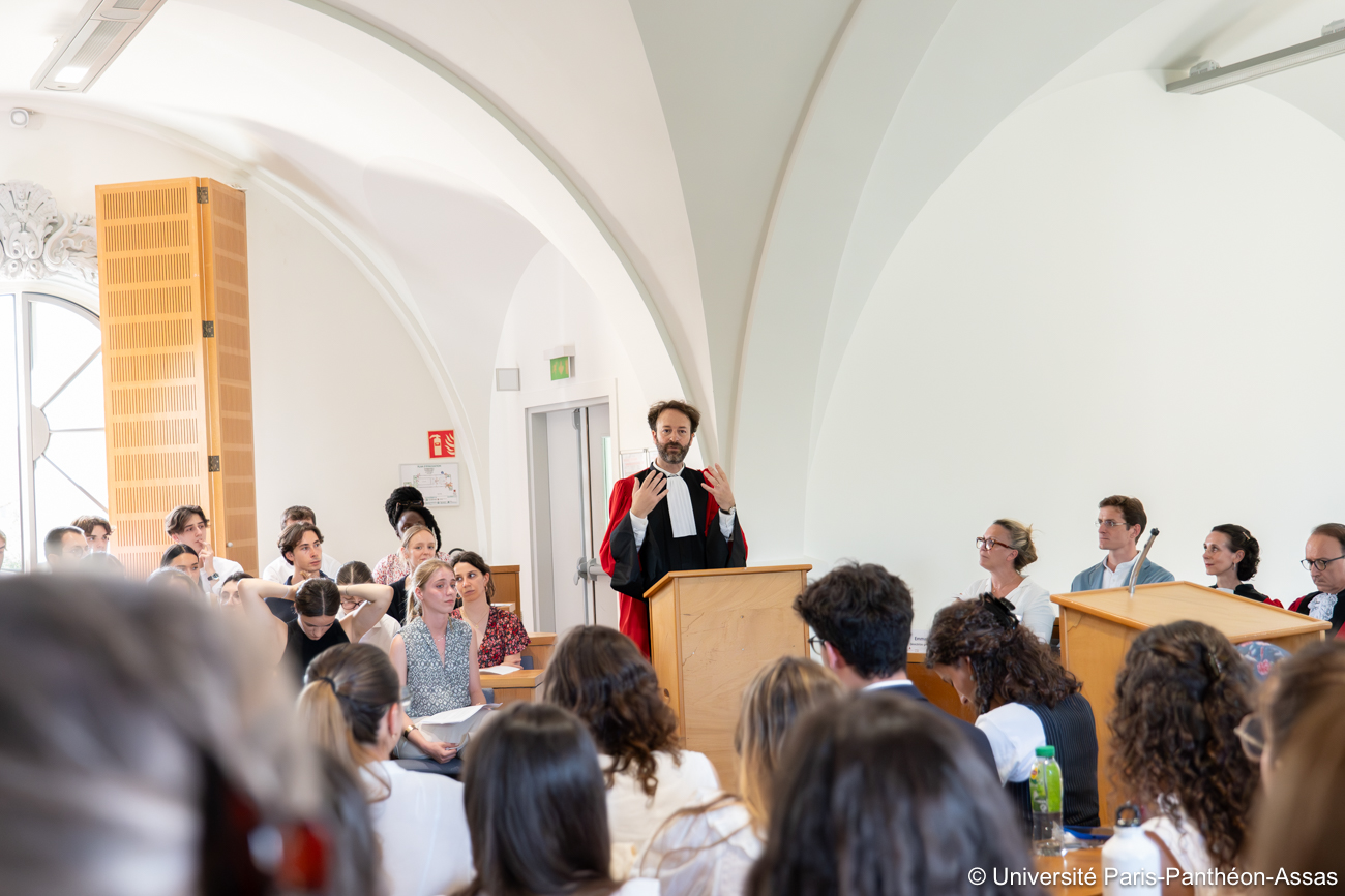 Photo du concours de plaidoyers organisé par le Collège de droit le 23 juin 2025 Photo du concours de plaidoyers organisé par le Collège de droit le 23 juin 2025