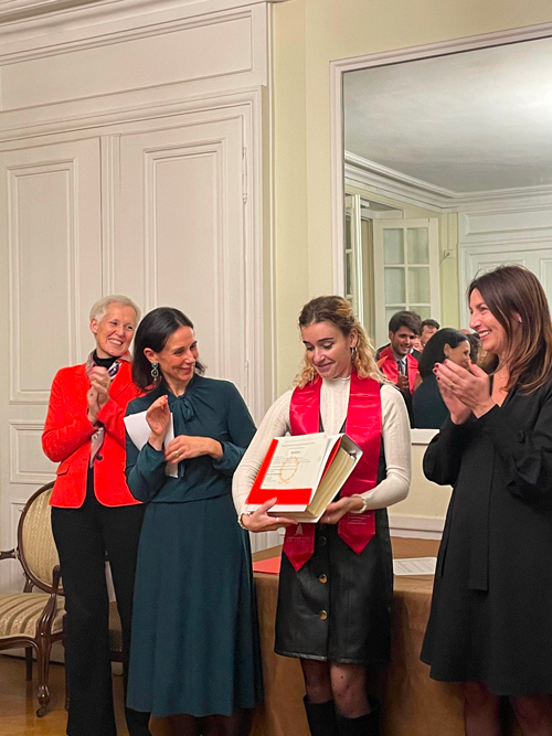 Remise de diplôme 2022 de la promotion 2022 du M2 Communication, sociologie du droit et de la justice