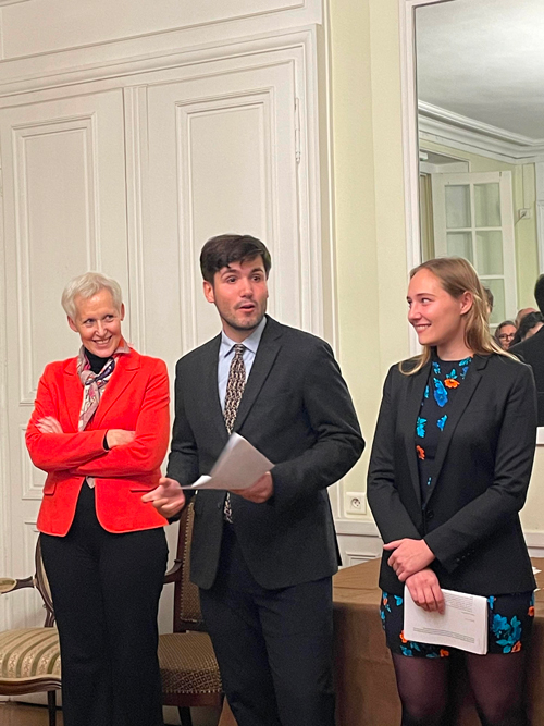 Remise de diplôme 2022 de la promotion 2022 du M2 Communication, sociologie du droit et de la justice