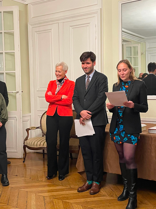 Remise de diplôme 2022 de la promotion 2022 du M2 Communication, sociologie du droit et de la justice