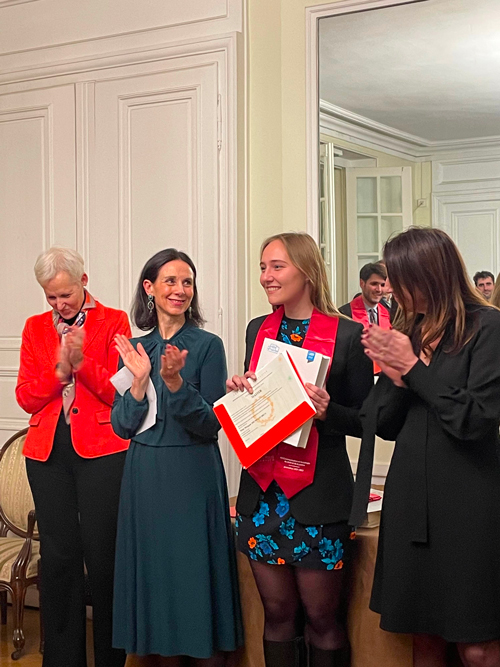 Remise de diplôme 2022 de la promotion 2022 du M2 Communication, sociologie du droit et de la justice