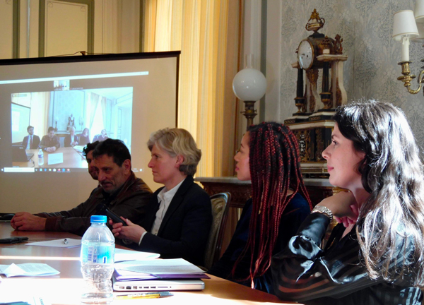 Photo du colloque annuel 2023 du Master 2 Communication et sociologie du droit et de la justice