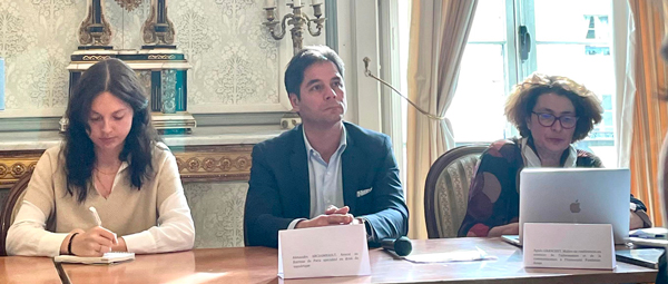 Photo du colloque annuel 2023 du Master 2 Communication et sociologie du droit et de la justice