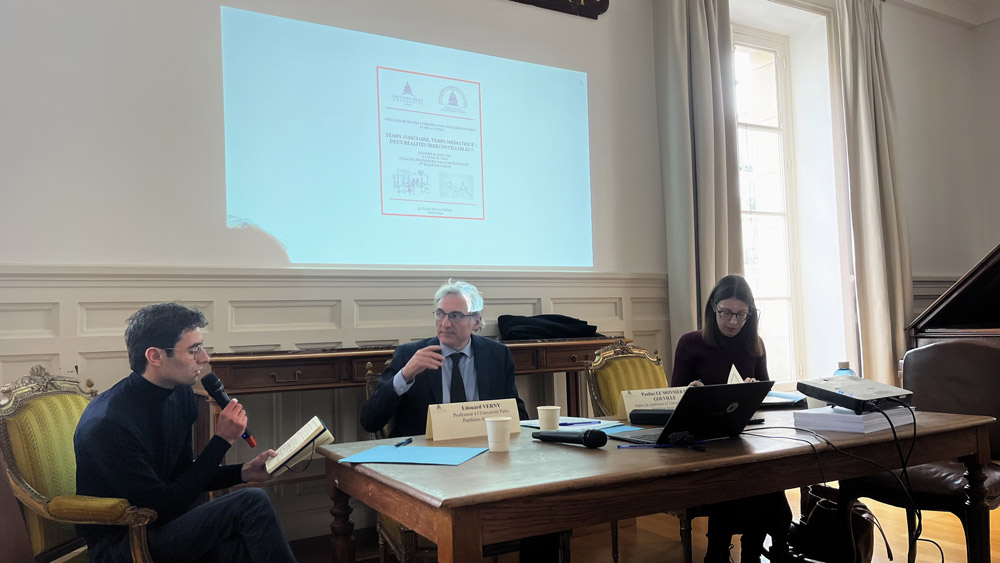 Photo du colloque annuel 2024 du master Communication, sociologie du droit et de la justice Photo du colloque annuel 2024 du master Communication, sociologie du droit et de la justice