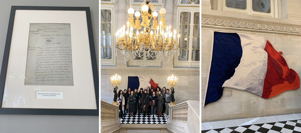 Photo de la Visite du Conseil constitutionnel des étudiants de M2 CSDJ