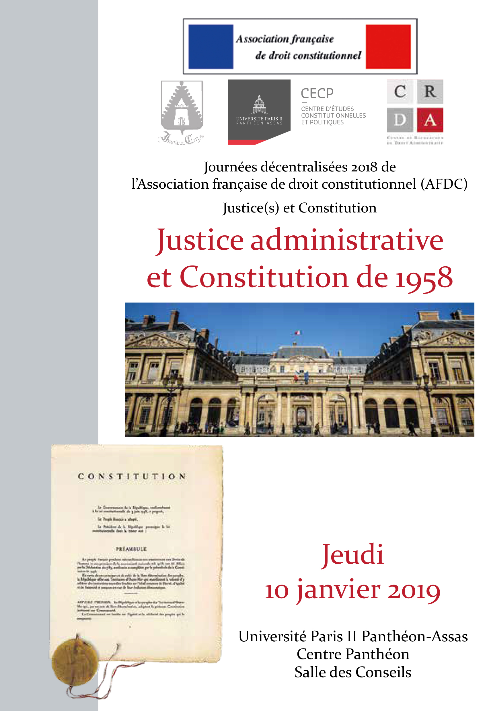 justice administrative et constitution de 1958 justice administrative et constitution de 1958