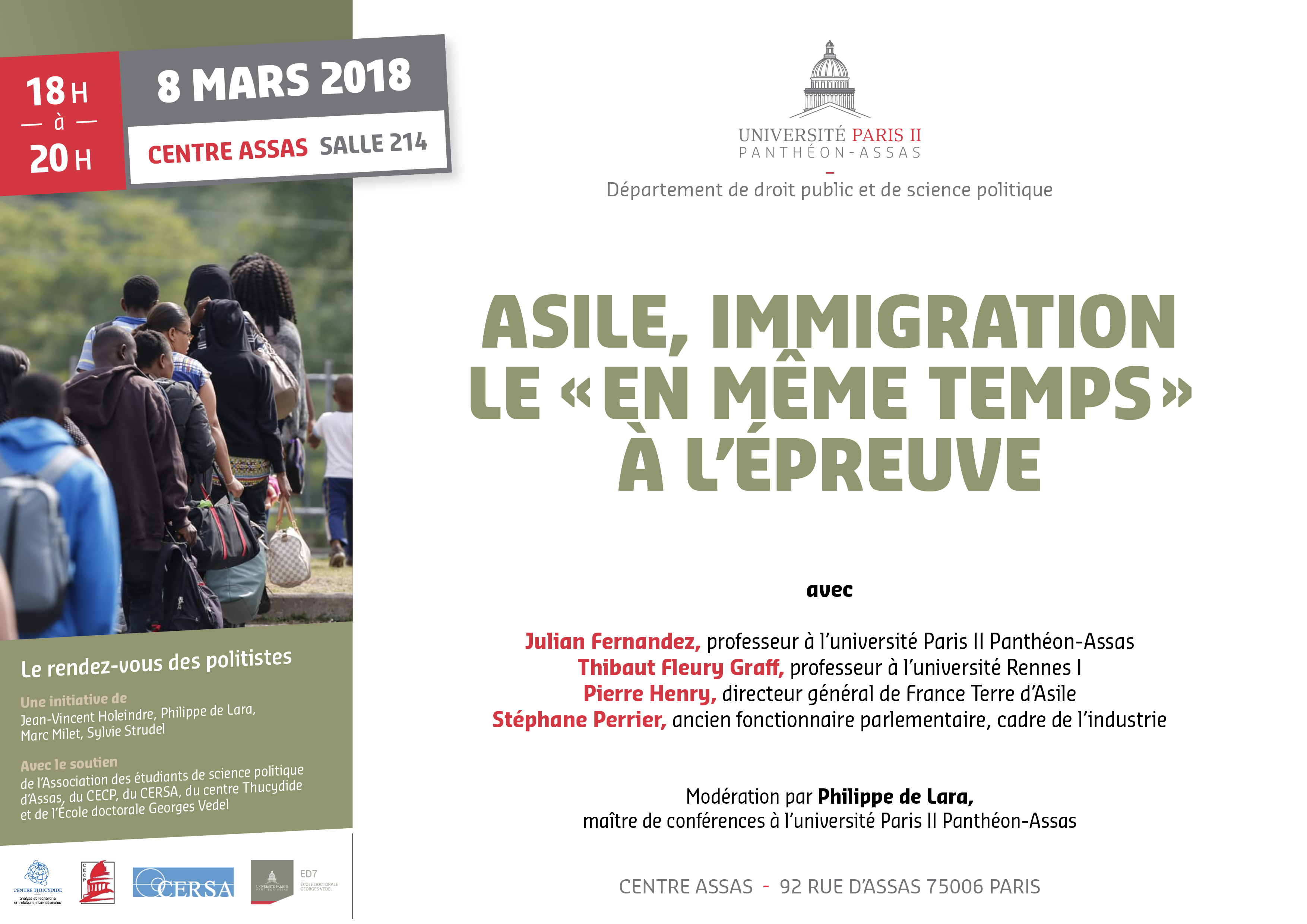 Le rendez-vous des politistes