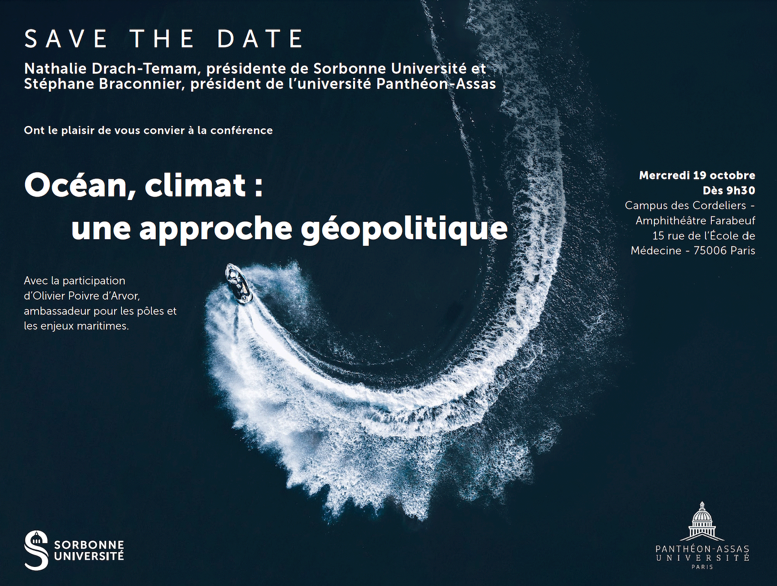Affiche Océan, climat : une approche géopolitique