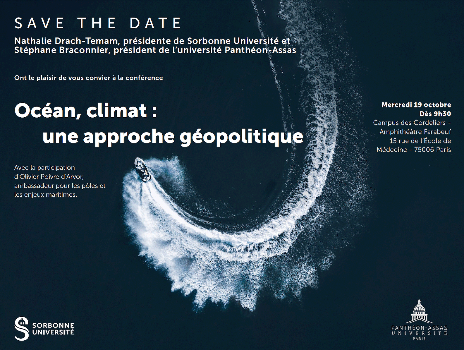 Affiche Océan, climat : une approche géopolitique Affiche Océan, climat : une approche géopolitique