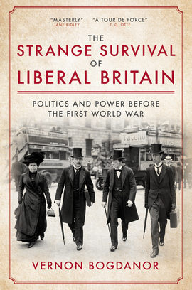 Couvertue de l'ouvrage The strange survival of liberal Britain (2022)