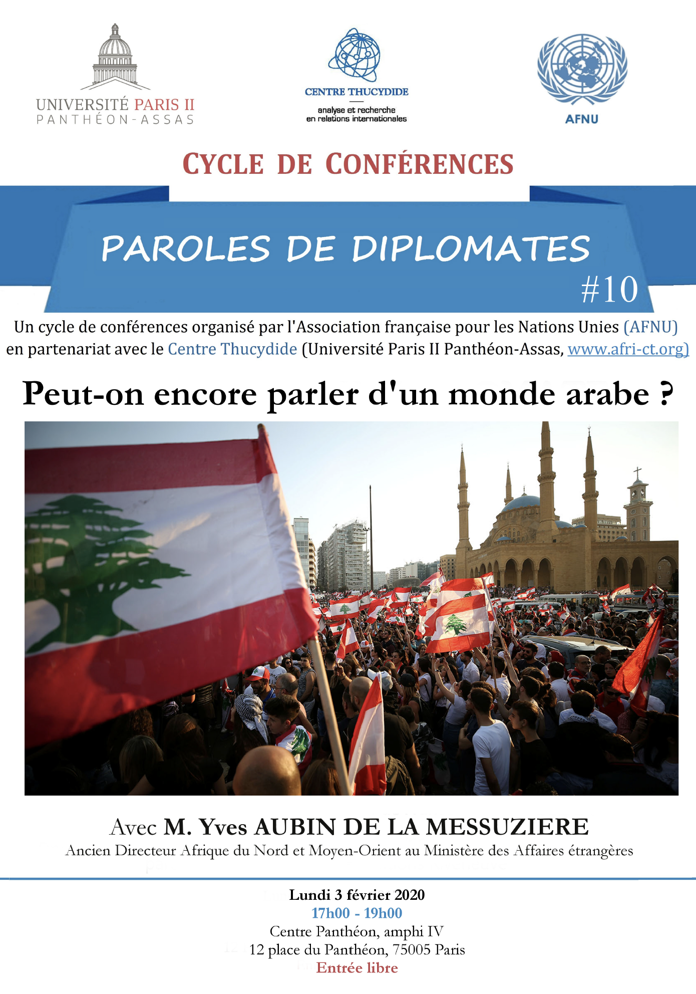 Affiche Paroles de diplomates #10