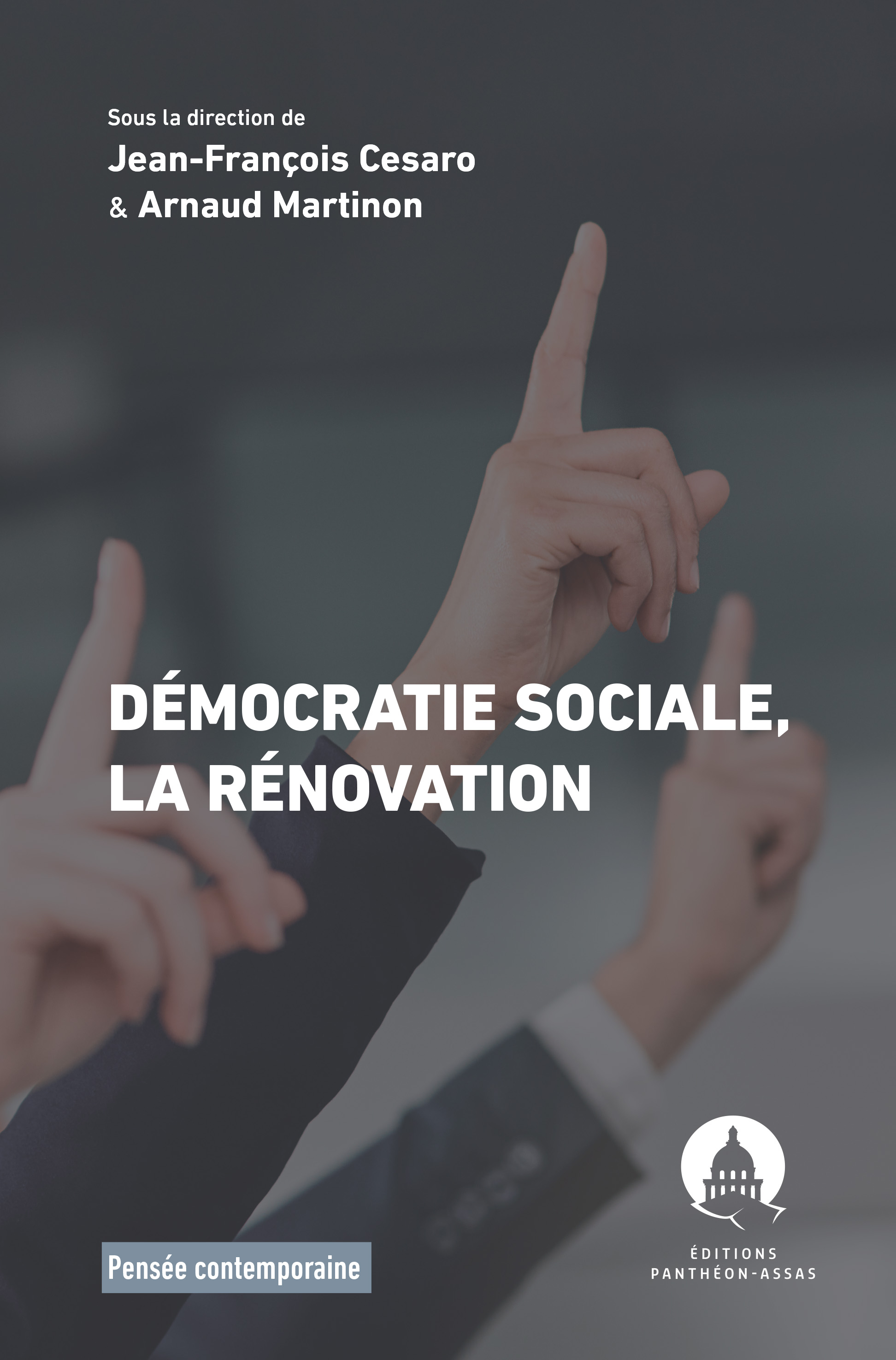 Couverture de l'ouvrage Démocratie sociale, la rénovation, dirigé par les professeurs Jean-François Cesaro et Arnaud Martinon