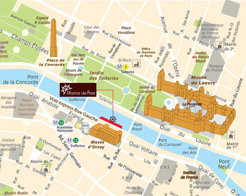 Plan d'accès au diner de gala Plan d'accès au diner de gala