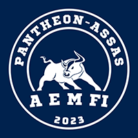 Logo de l'association AEMFI (Association des Etudiants du Master Finance d'Assas)