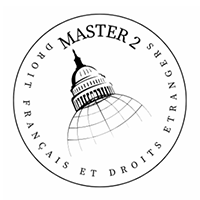 Logo de l'association du Master 2 Droit français et droits étrangers