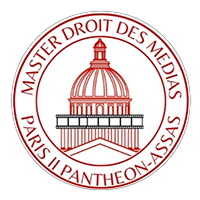 Logo de l'association du master droit des médias