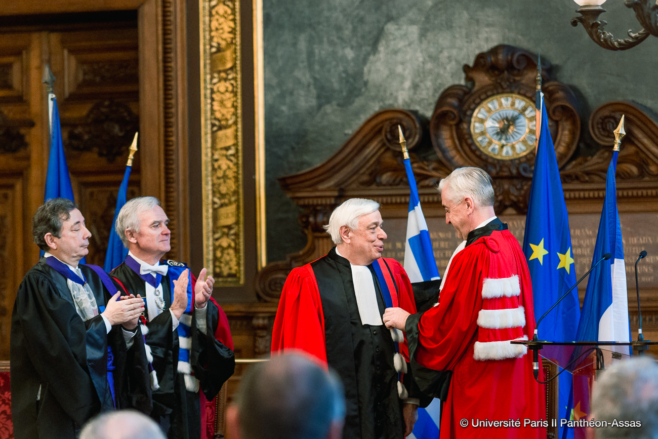 Cérémonie DHC, président grec, 2016