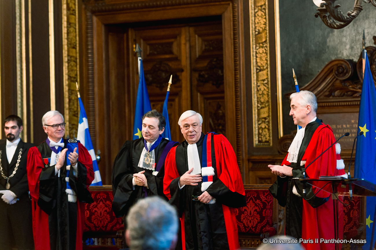 Cérémonie DHC, président grec, 2016