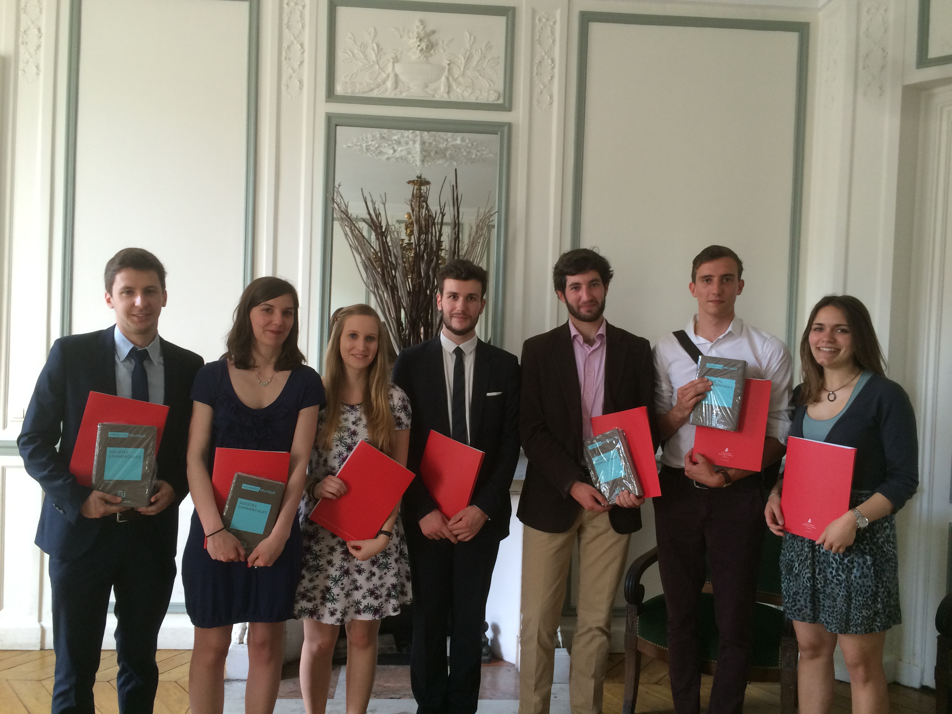 Remise des prix du concours Francis Lefebvre de droit des affaires 2015