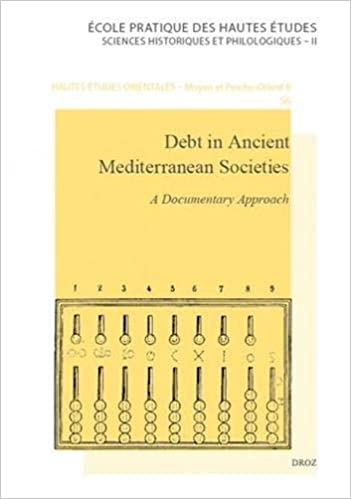 Couverture de l'ouvrage Debt in Ancient Mediterranean Societies Couverture de l'ouvrage Debt in Ancient Mediterranean Societies