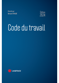 Couverture de l'ouvrage Code du travail 2024
