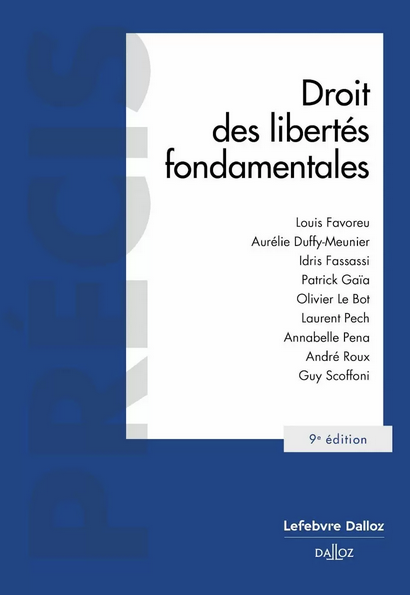 Couverture de l'ouvrage Droit des libertés fondamentales (9e édition) Couverture de l'ouvrage Droit des libertés fondamentales (9e édition)