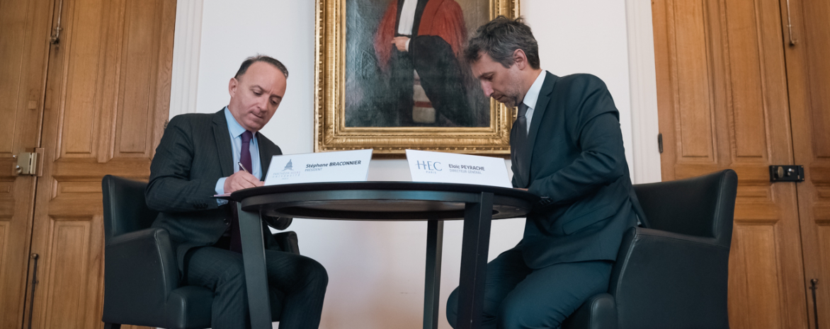 Signature partenariat HEC Signature partenariat HEC