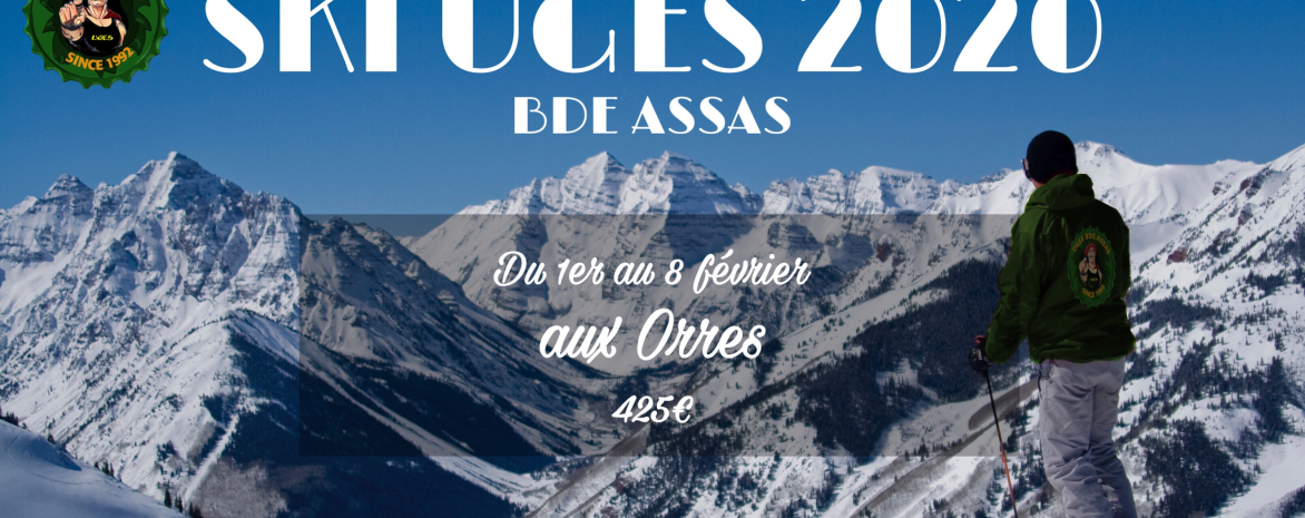 Affiche de l'évènement Ski UGES 2020