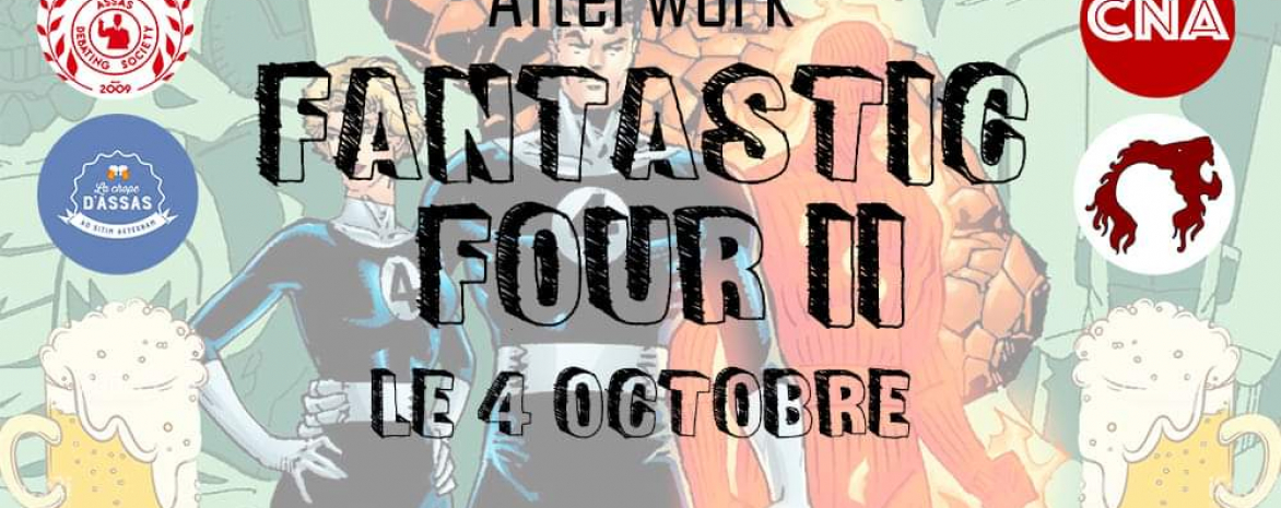 Affiche Afterwork Fantastic Four II