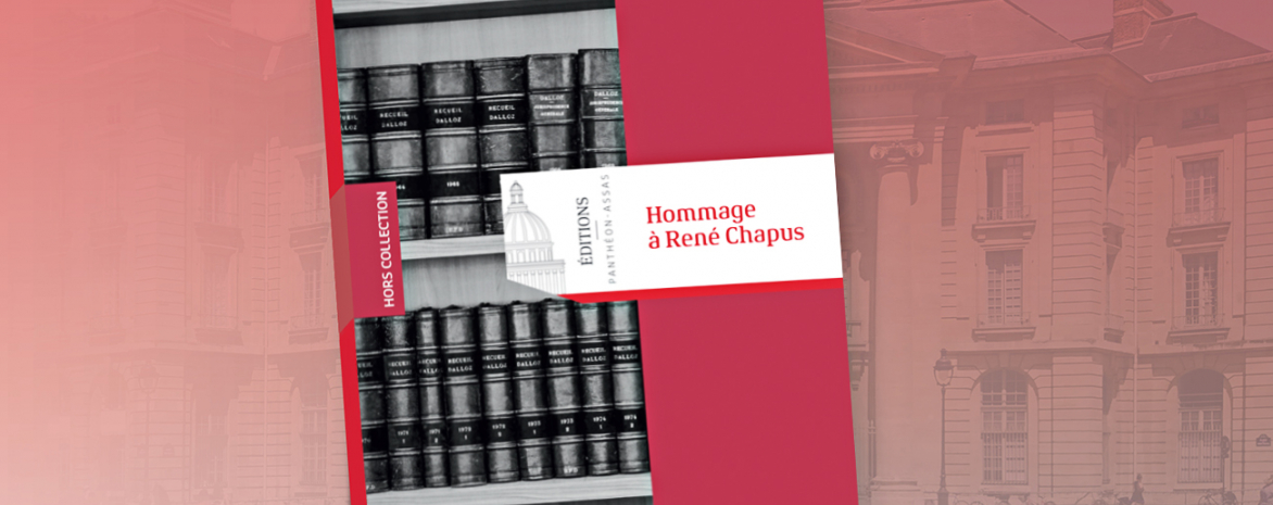 Couverture de l'ouvrage Hommage à René Chapus