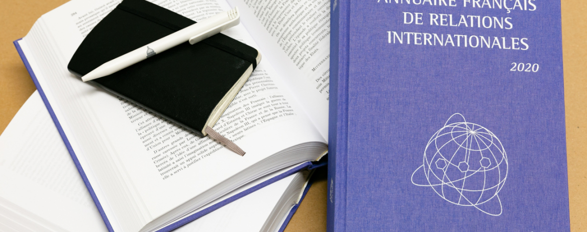 Annuaire français des relations internationales 2020