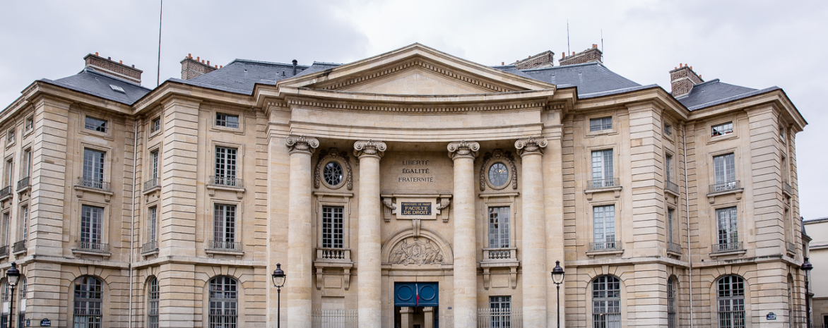 Vue de l'université Paris 2 Panthéon-Assas depuis le Panthéon