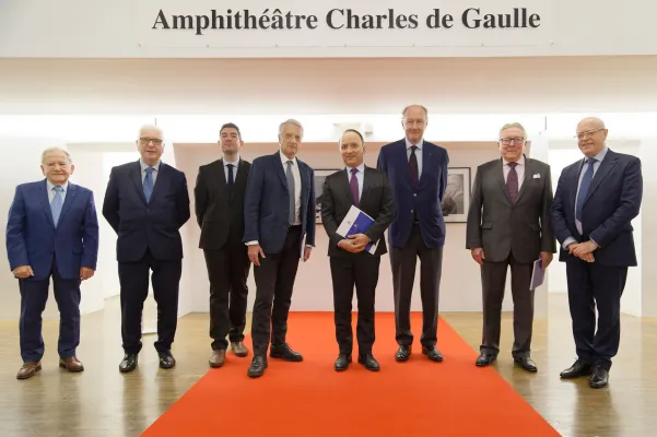 Inauguration of the Charles DE GAULLE 