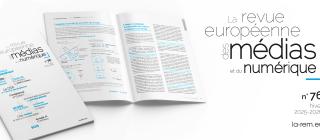 Nouveau numéro de La revue européenne des médias et du numérique