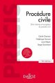 Couverture de l'ouvrage Procédure civile Droit interne et européen du procès civil, 34 édition