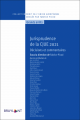 Couverture de l'ouvrage Jurisprudence de la CJUE 2021. Décisions et commentaires
