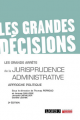 Couverture de l'ouvrage Les grands arrêts de la jurisprudence administrative
