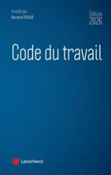Couverture de l'ouvrage Code du travail Édition 2026