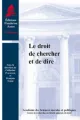 le-droit-de-chercher-et-de-dire-9791090429116.jpg